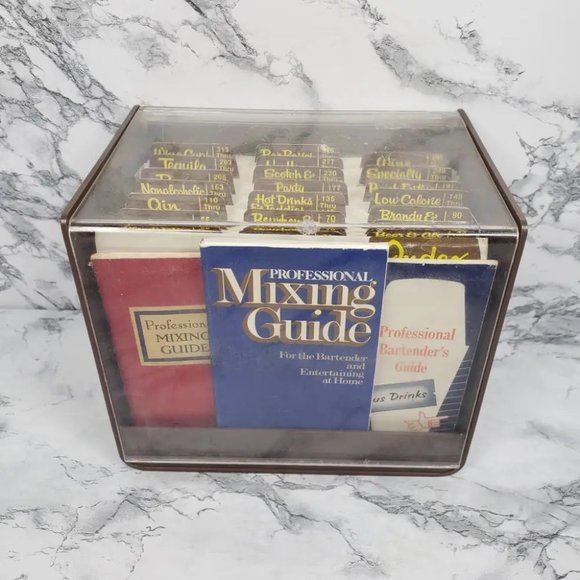 Complete Mixed Drink and Hors D'Oeuvre Guide Set Vintage - Picture 12 of 12